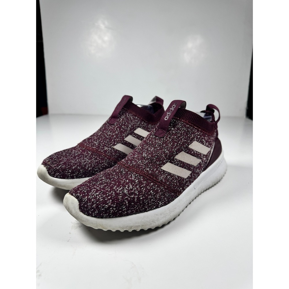 Adidas Ultimafusion B75968 Sneakers Womens US 9 Maroon Slip On Running Shoes